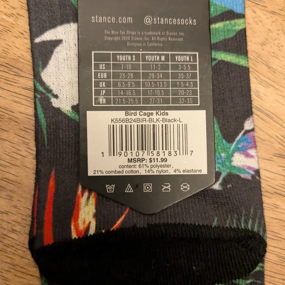 Stance nwt kid